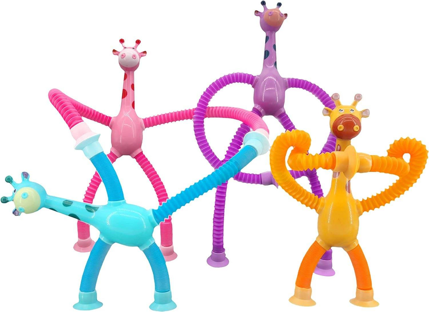 Telescopic Giraffe Suction Cup Toy